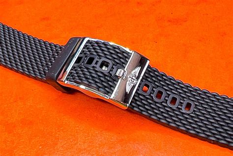 breitling rubber aero strap lenght|Breitling 20mm leather strap.